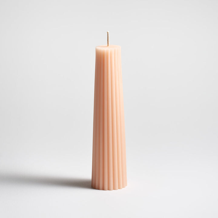 Petite Pillar Beeswax Candle, 9"