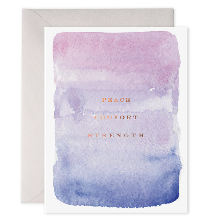 Peace, Comfort Sympathy Card