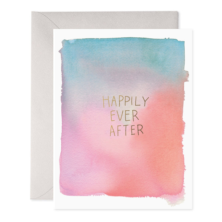 Happily Ever After Wedding Card