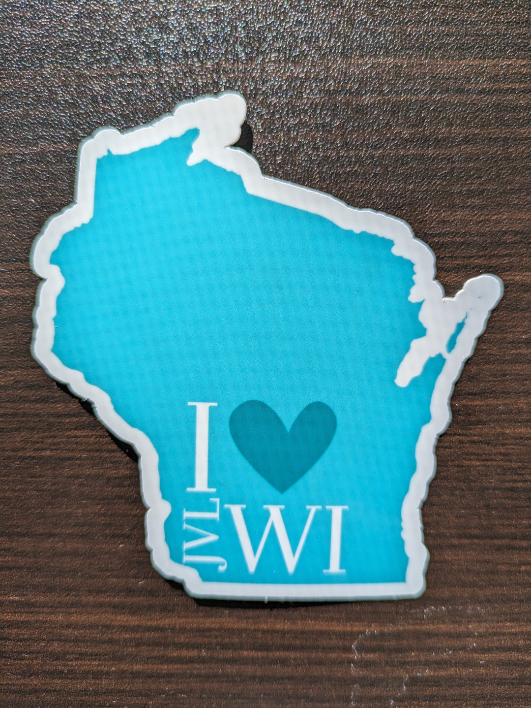 I Heart Janesville WI Sticker, 3 colors