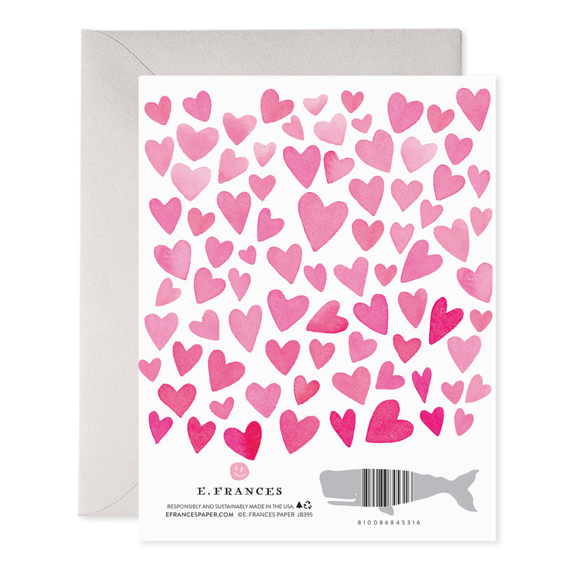 Lots of Hearts Valentine Card