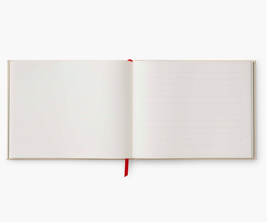 Pomegranate Fabric Guest Book