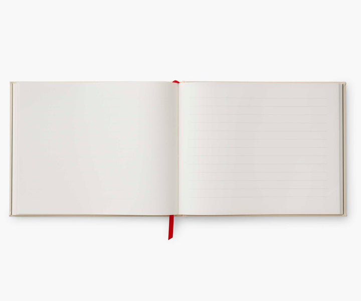 Pomegranate Fabric Guest Book