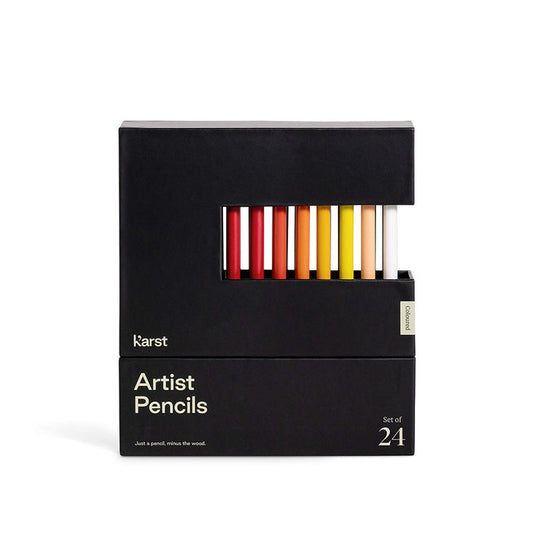 Woodless Artist Pencils, set of 24