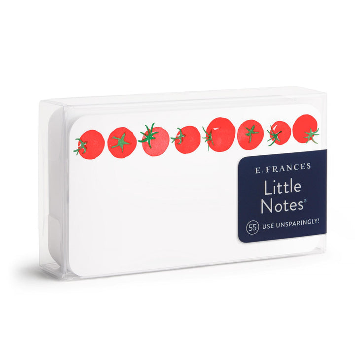 Pack of E. Frances Little Notes with tomato design.