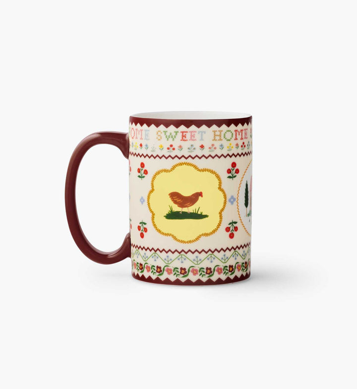 Home Sweet Home Porcelain Mug
