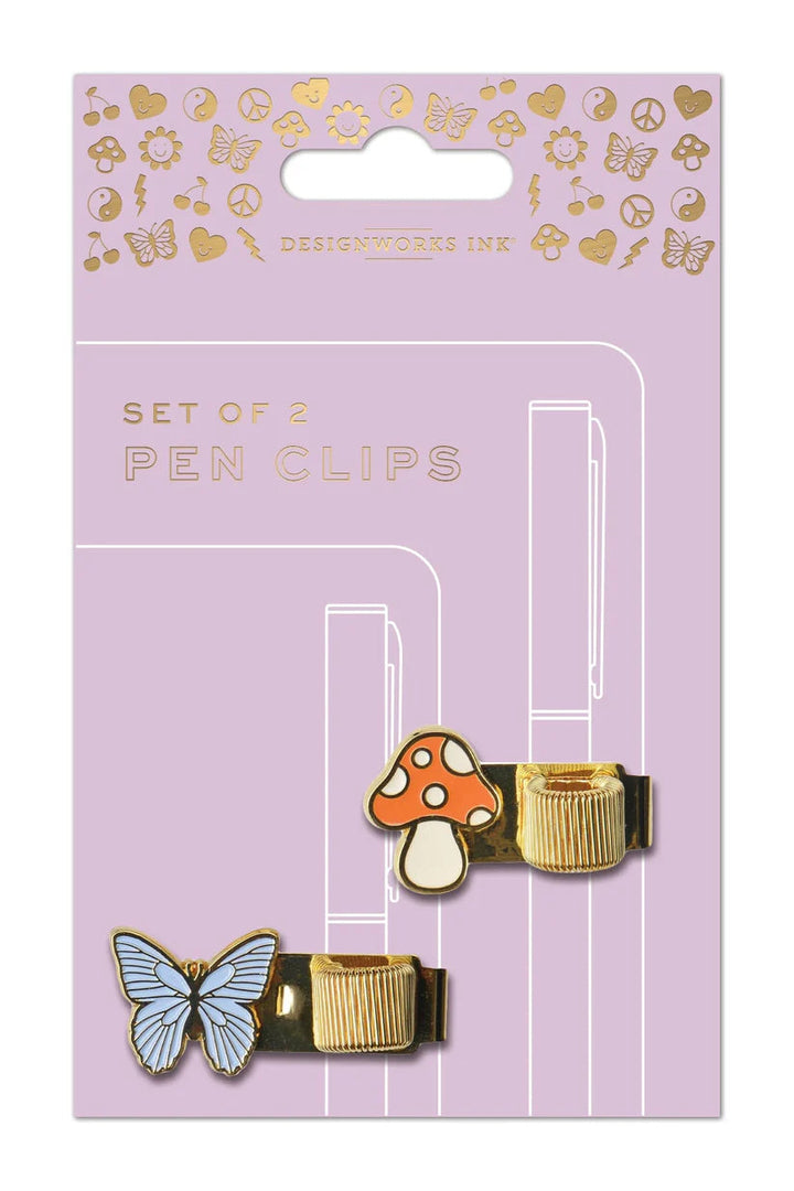 Pen Clips, Set of 2, 2 Styles