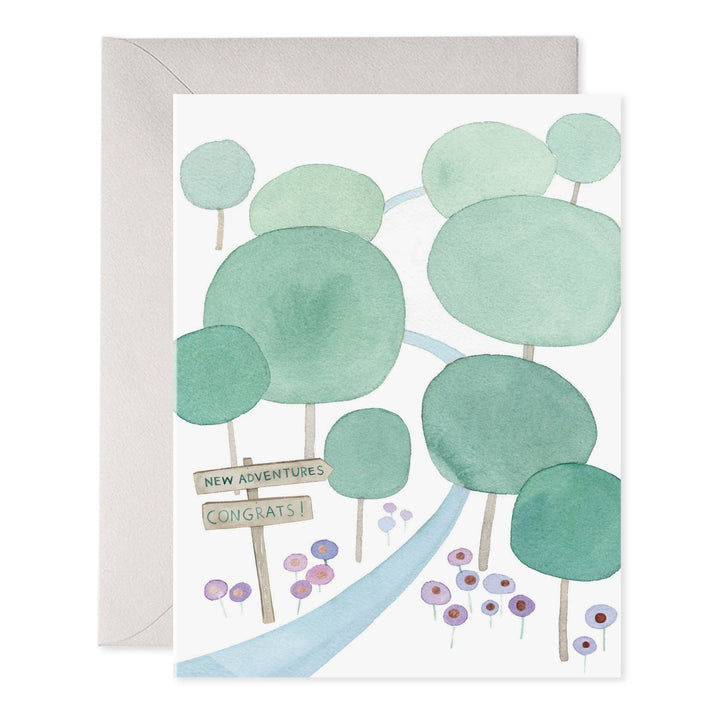 New Adventures Congratulations Card
