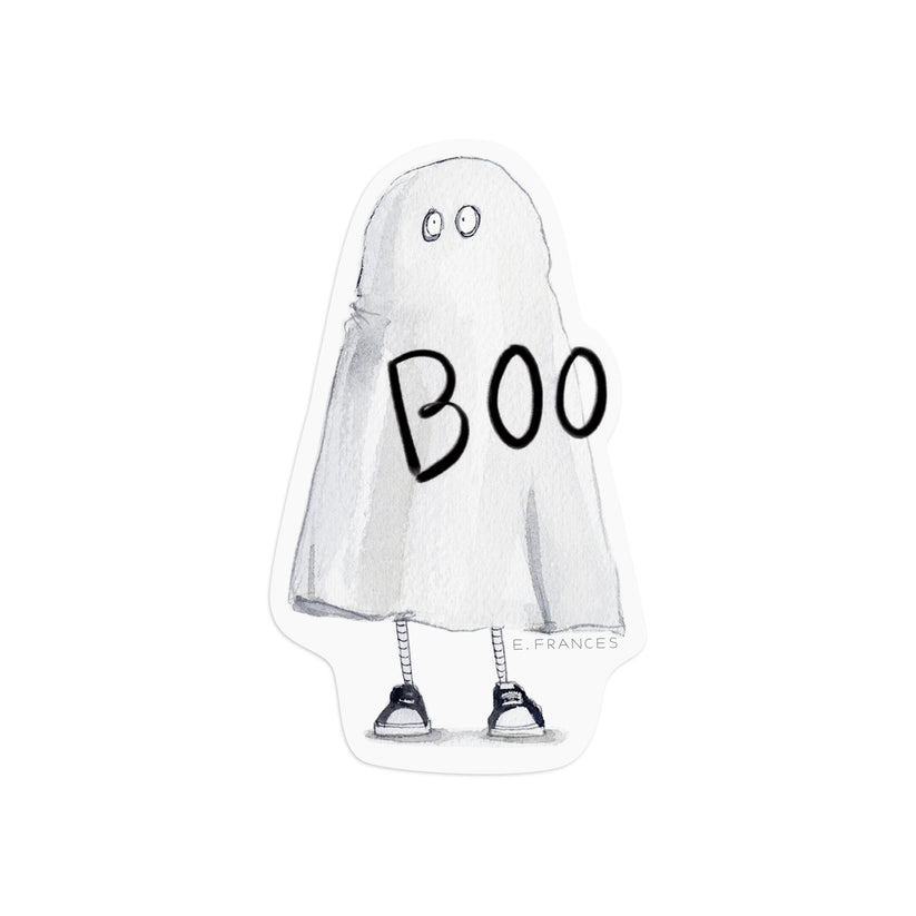 Scary Ghost Sticker