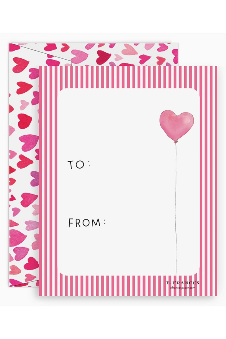 Floating Away Classroom Valentines, Set of 12