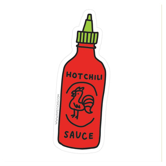 Hot Sauce Vinyl Sticker