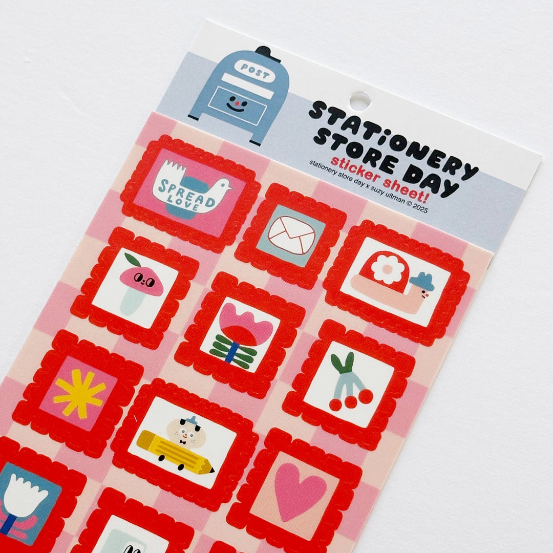 Sticker Sheet - Stamps