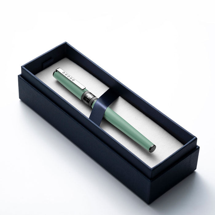 Rebel Collection "Cambridge Blue" Fountain Pen, 2 Nib Sizes
