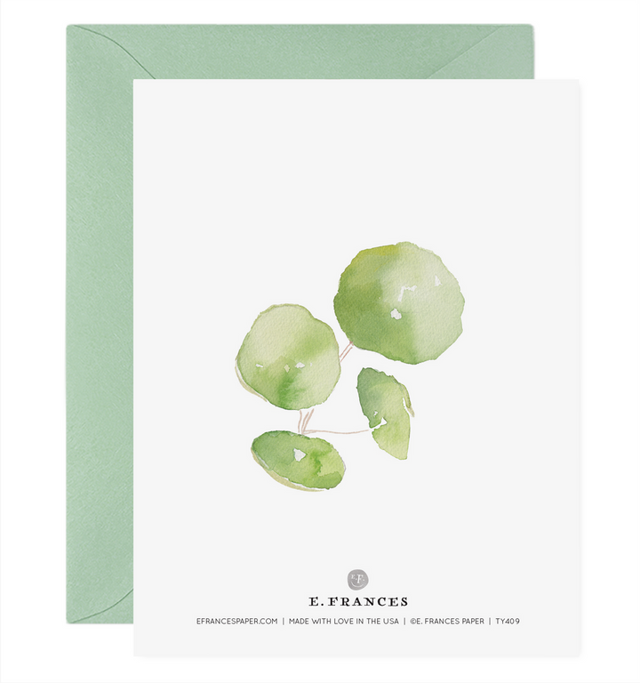 Pancake Plant Thank You Card