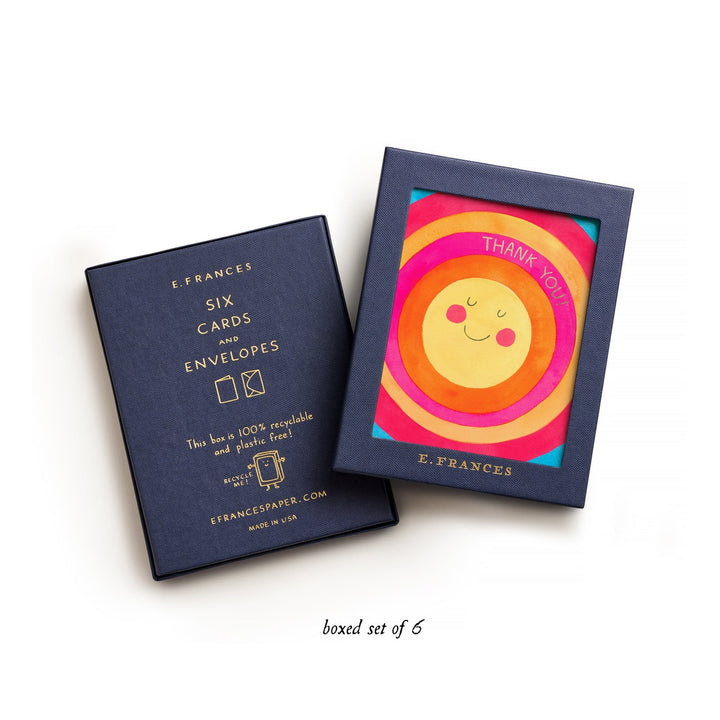 Thank You Notes, Box of 6, 3 Designs