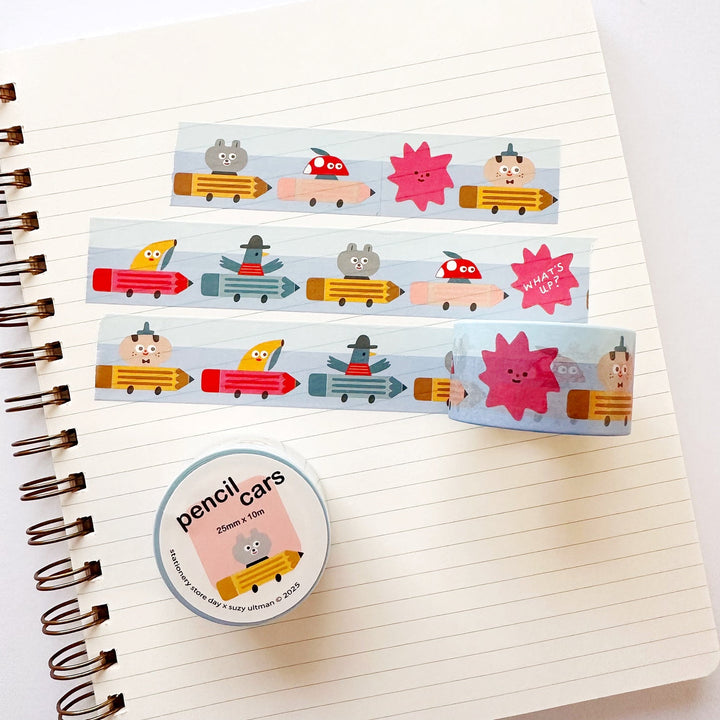 Washi - Pencil Cars