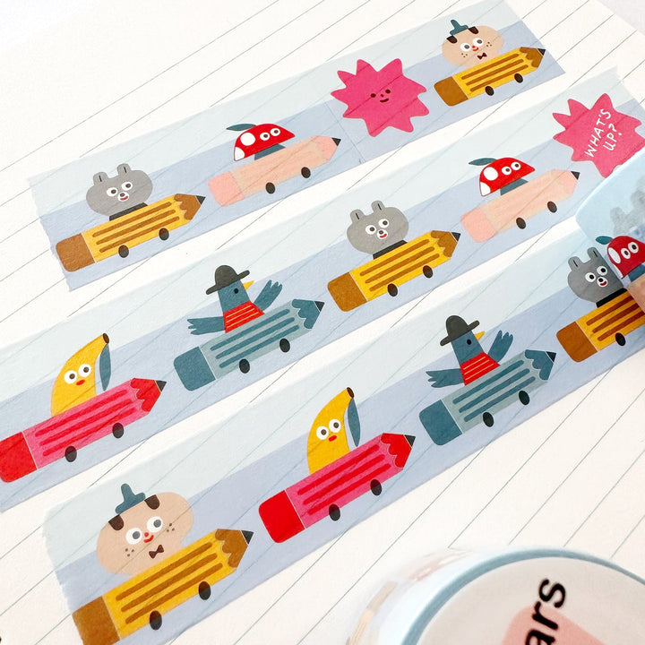 Washi - Pencil Cars