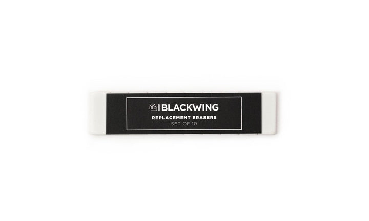 Blackwing Replacement Erasers, Pack of 10, 4 Colors