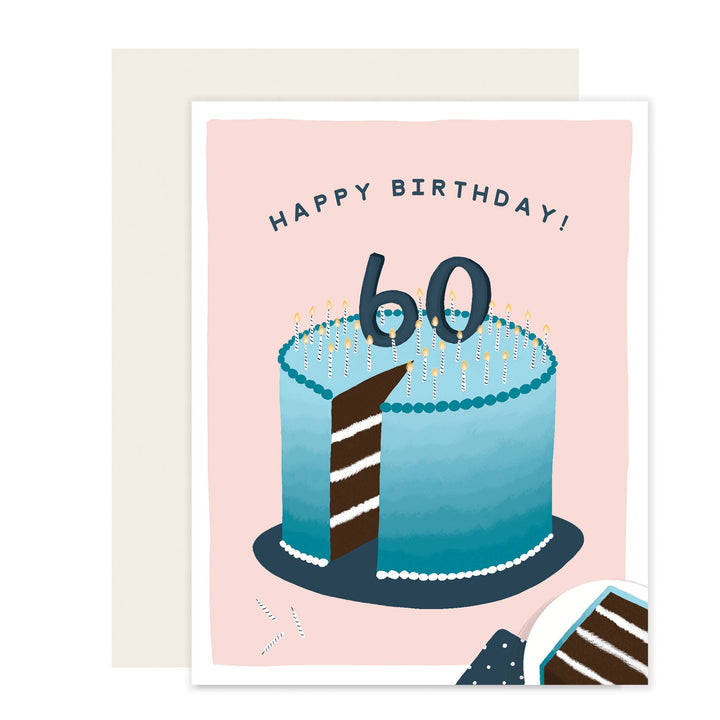 Happy 60th Birthday Card