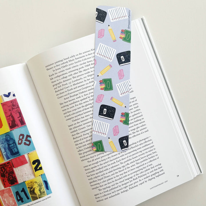 Paper Bookmark, 4 Designs