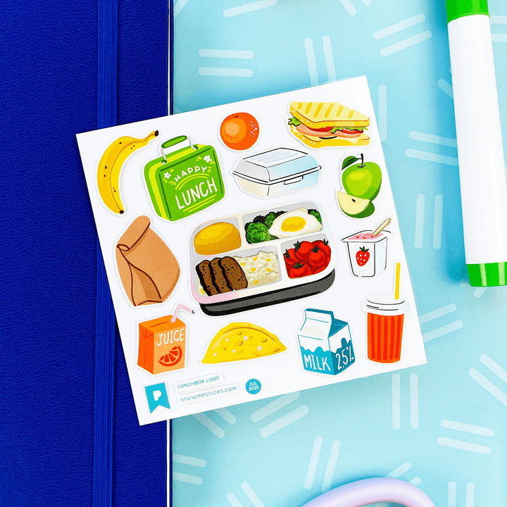 Lunchbox Loot Stickers
