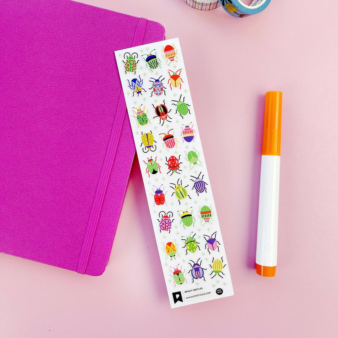 Bright Beetles Stickers