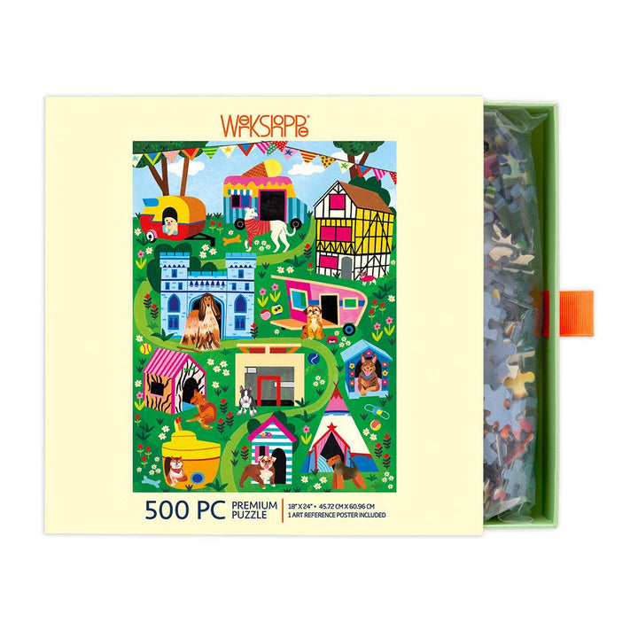 Doggie Dreamhouse Puzzle, 500 Pieces