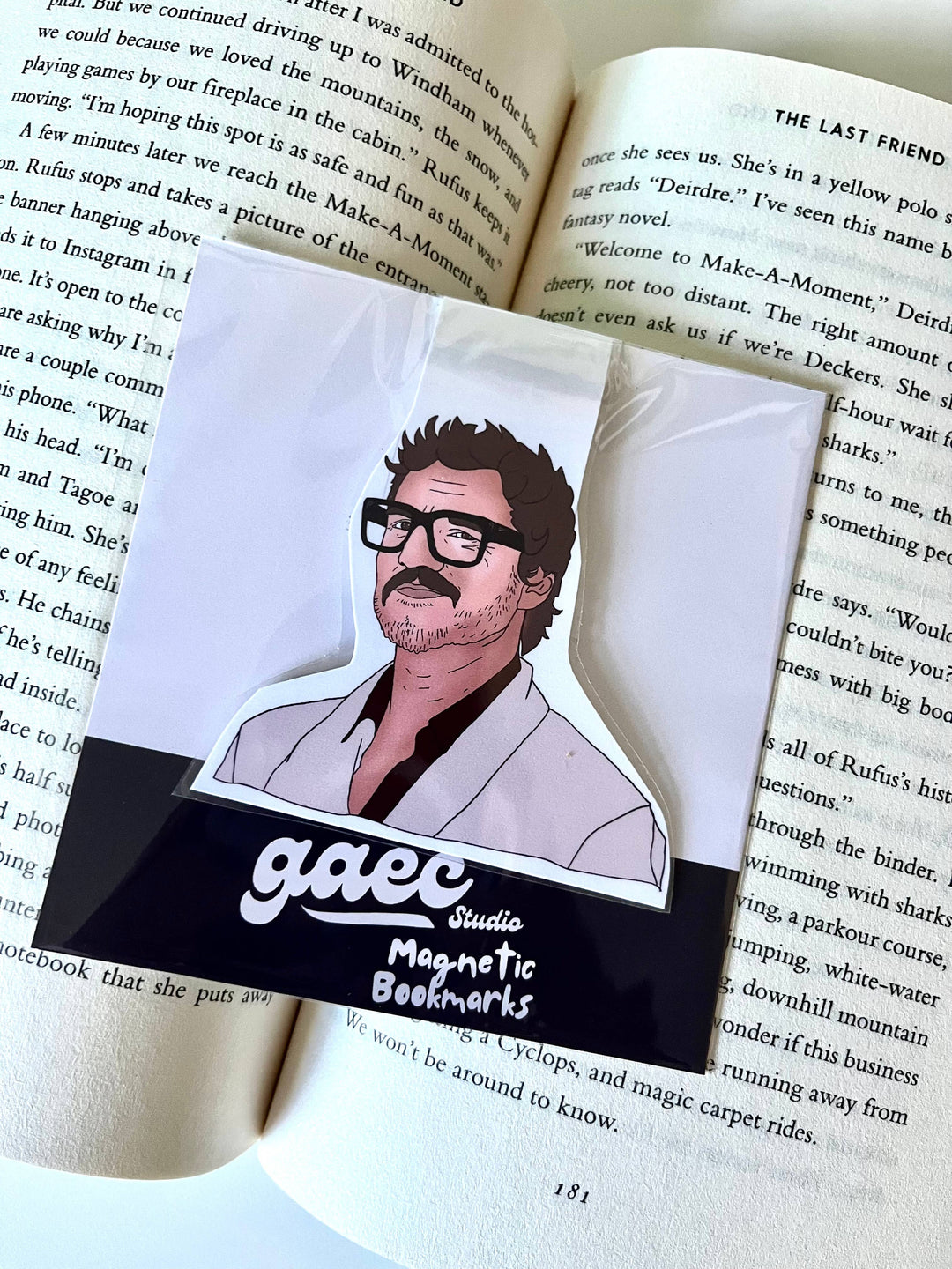 Pedro Pascal  Magnetic Bookmark