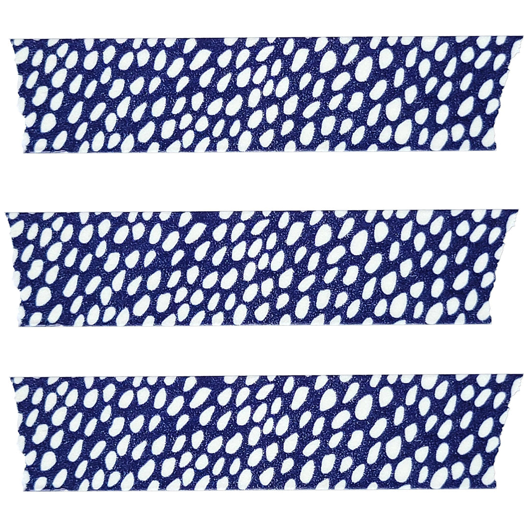 Navy Blue Dots Washi Tape