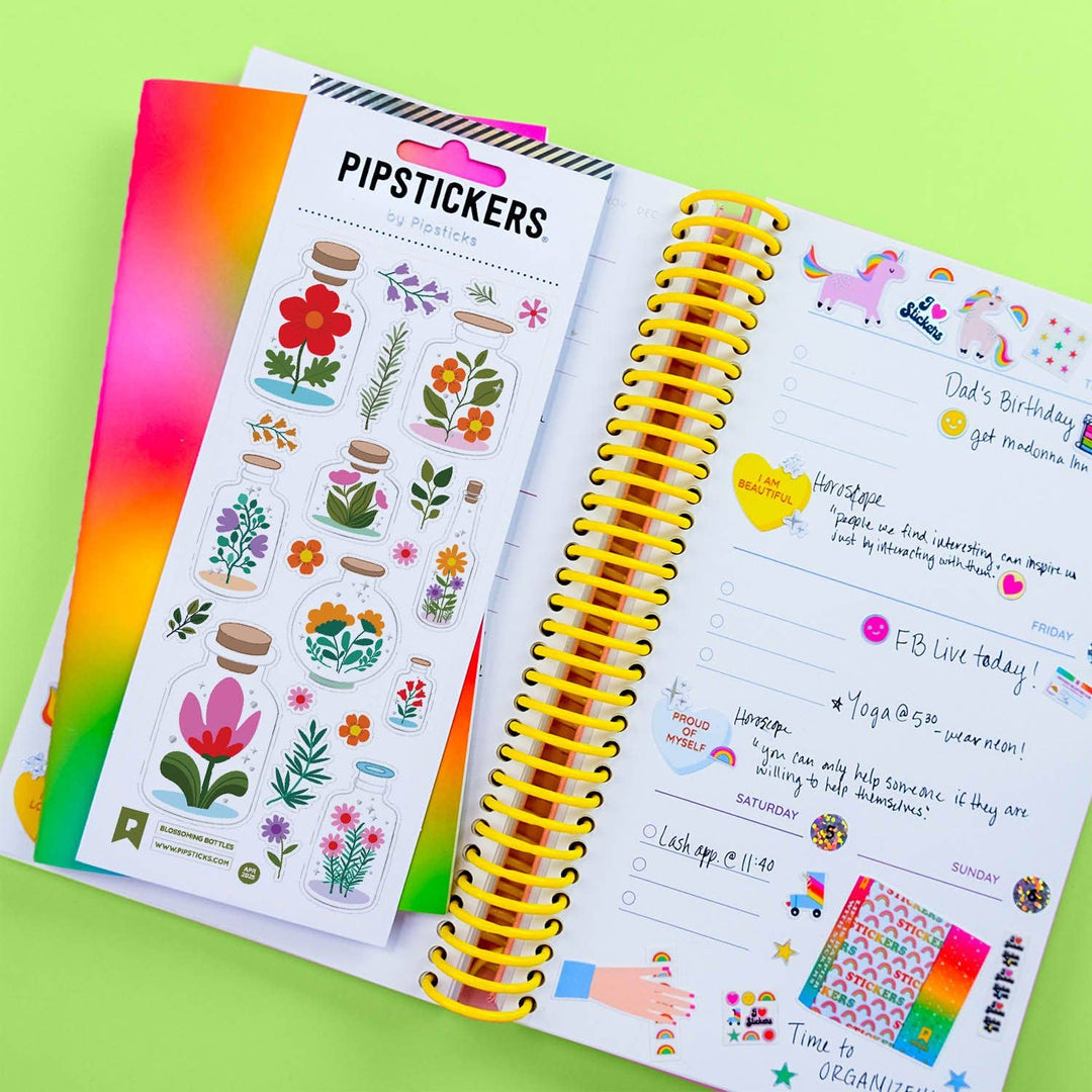 Blossoming Bottles Stickers