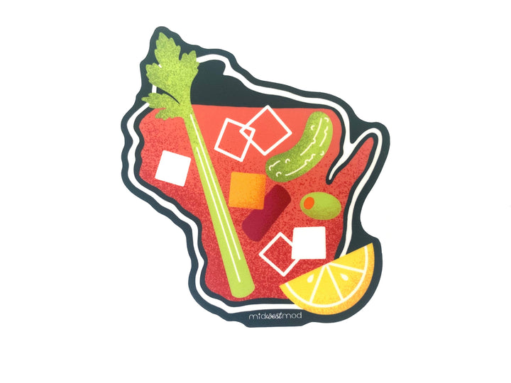 Bloody Mary Vinyl Sticker