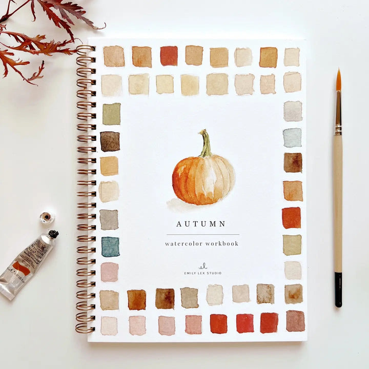Watercolor Workbook, 18 Varieties