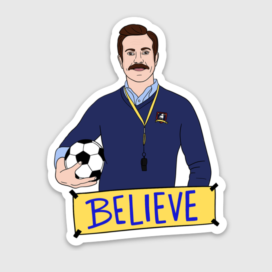 Believe Sticker