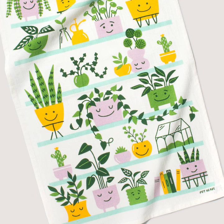 Potheads Tea Towel