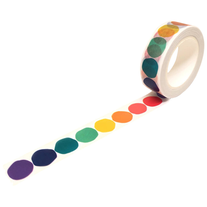 Rainbow Dot Washi Tape