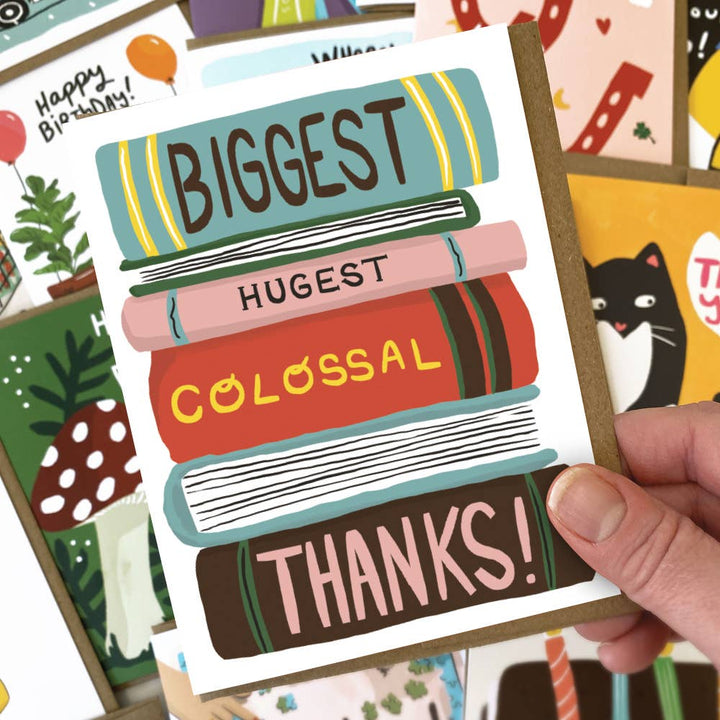 Books Thank You Card