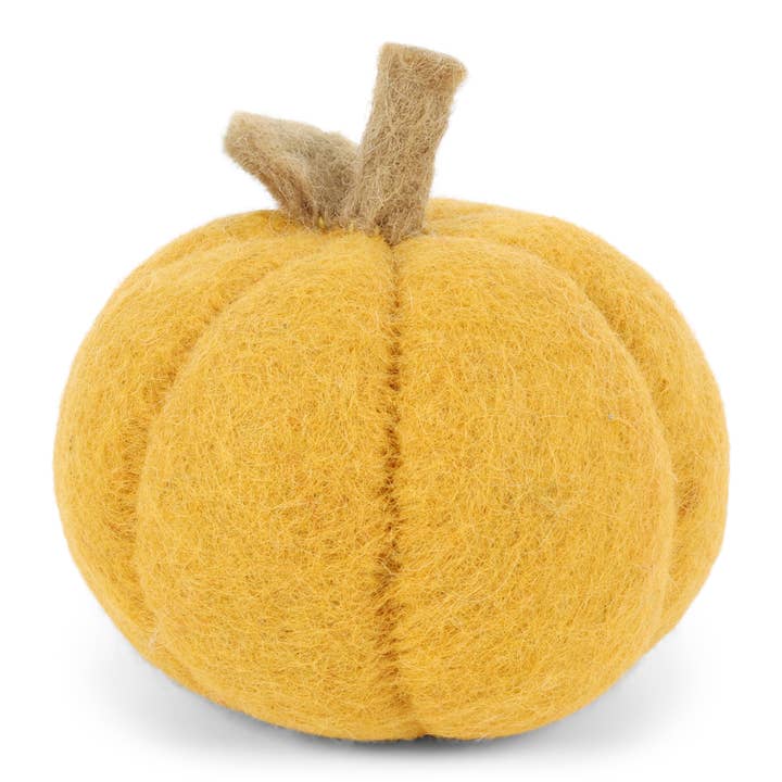 Felt Pumpkins, 5 colors in various sizes