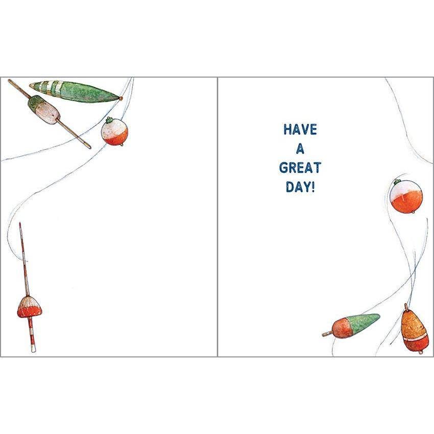 Fishing Pole Birthday Card