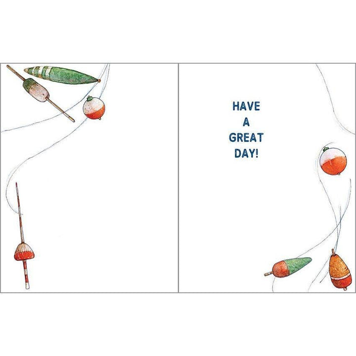 Fishing Pole Birthday Card