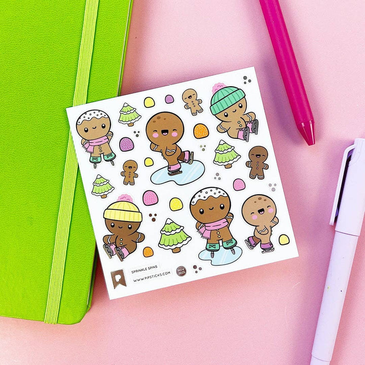 Sprinkle Spins Stickers