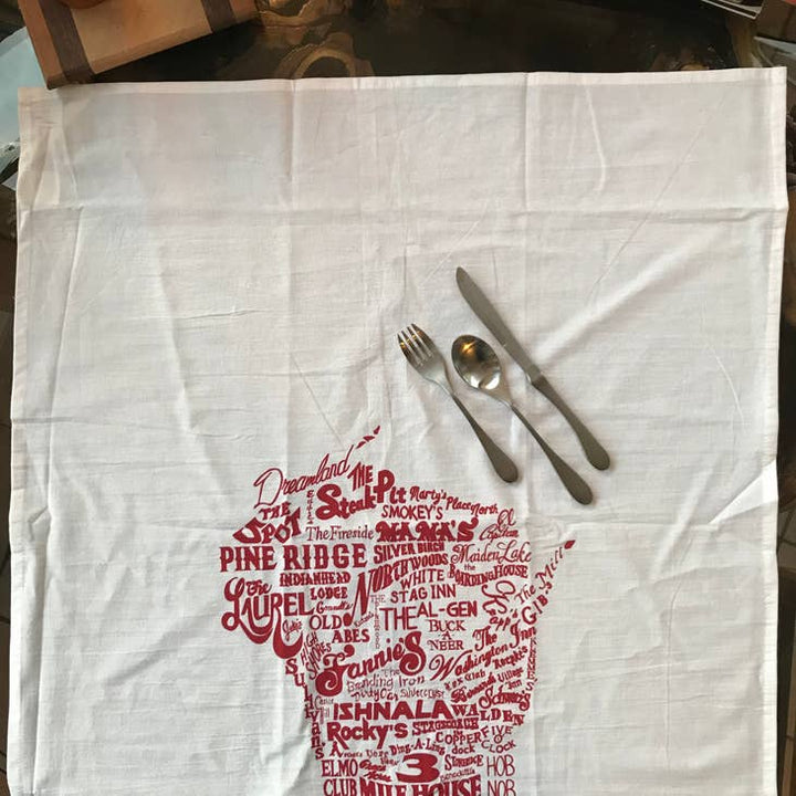 Supper Club Tea Towel