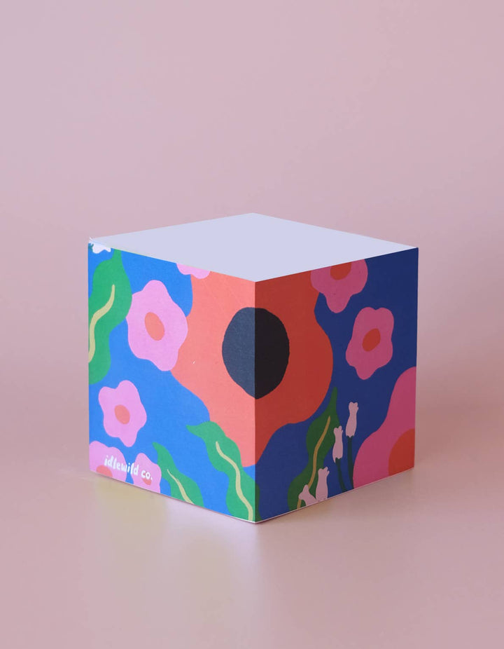 Sticky Note Cubes, 4 Designs
