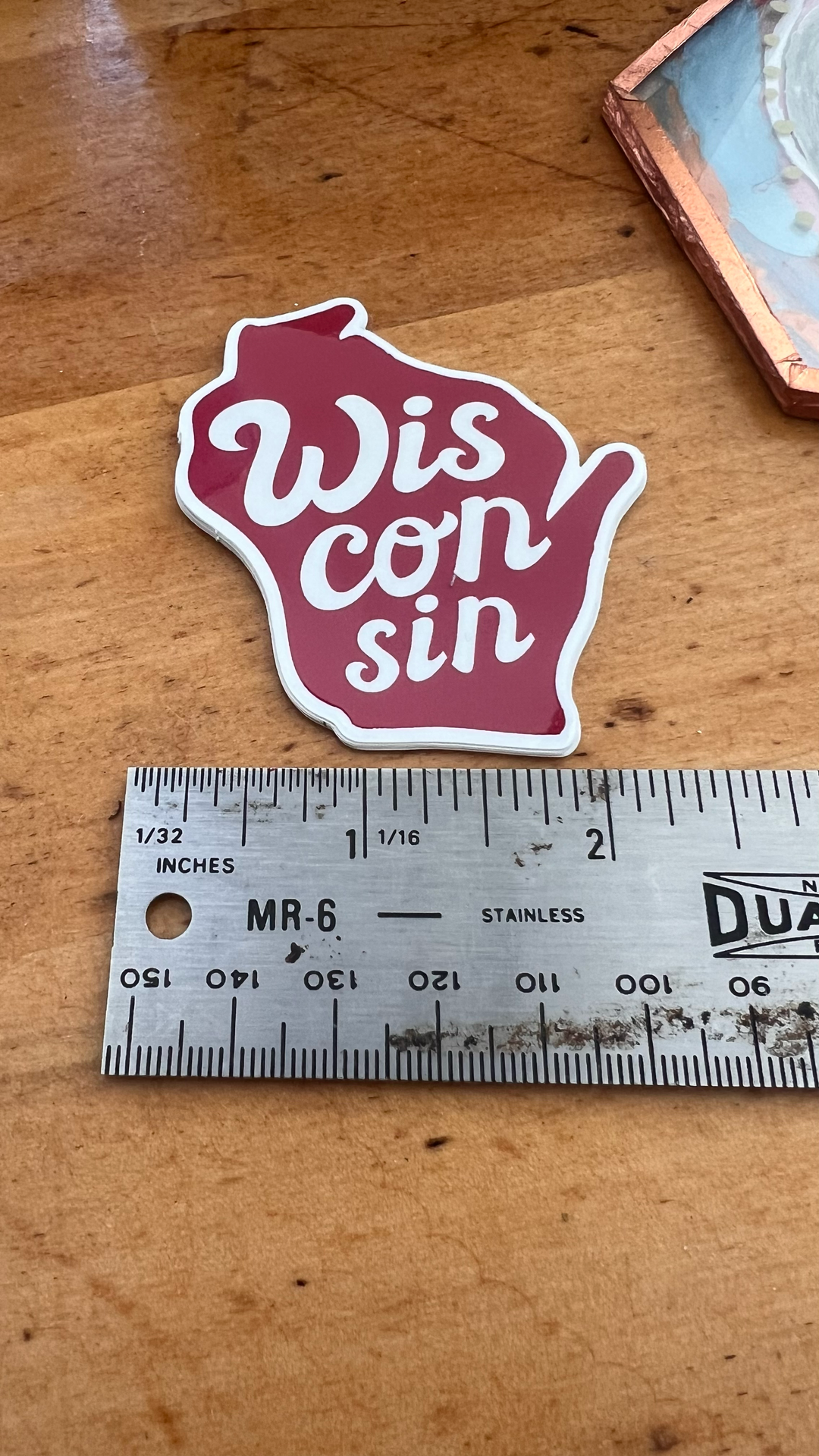 Wisconsin State Sticker