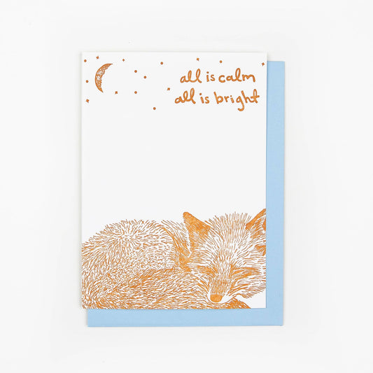 All is Calm Holiday Card