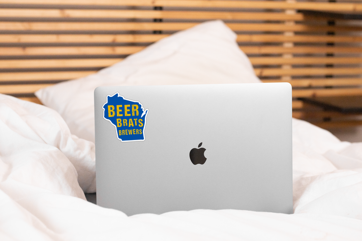 Beer Brats Brewers Sticker