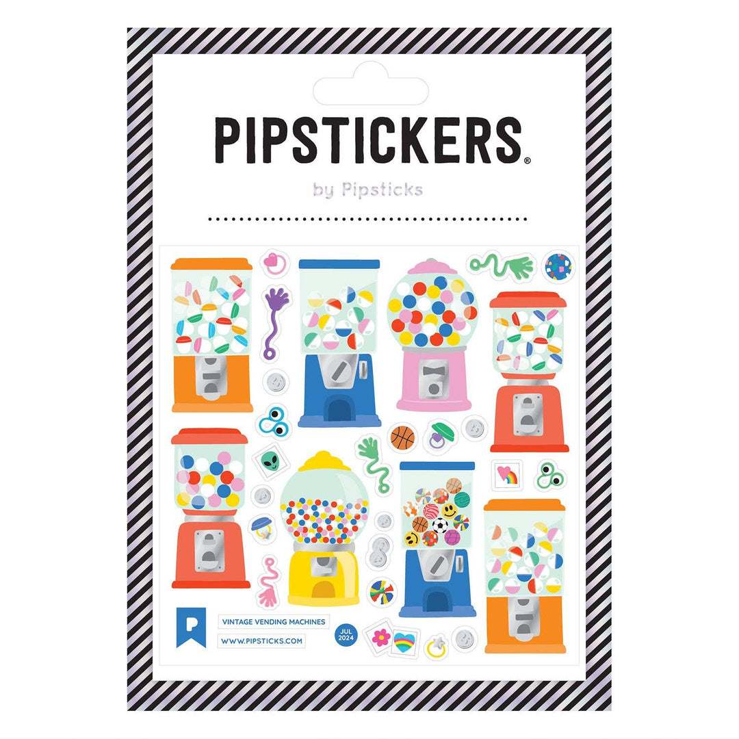 Vintage Vending Machines Sticker Sheet