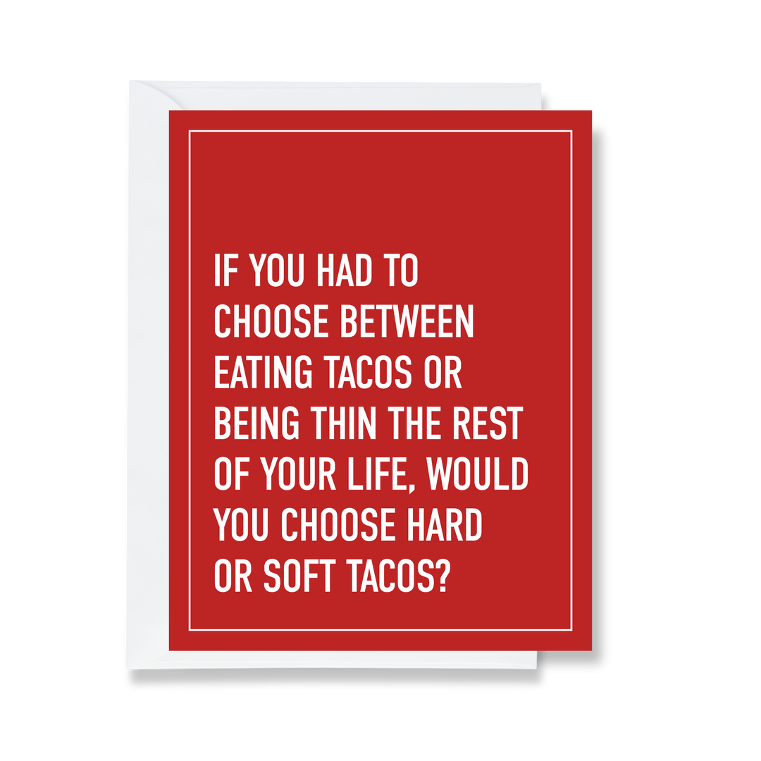 Tacos Greeting Card