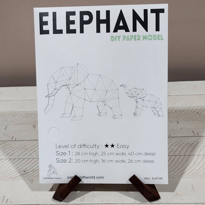 Origami Elephants Craft Kit