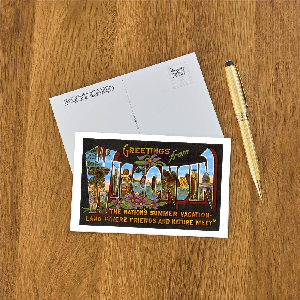 Friends and Nature Postcard