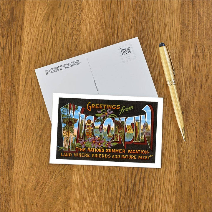 Friends and Nature Postcard